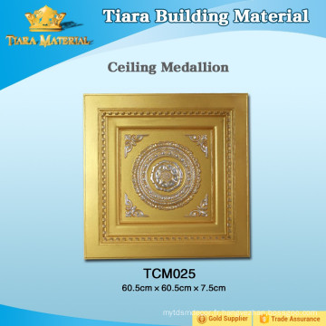 TOP Class Decorative PU Ceiling Tiles Intérieur avec Diversified Latest Designs